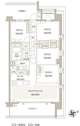 バウス久我山 間取り J