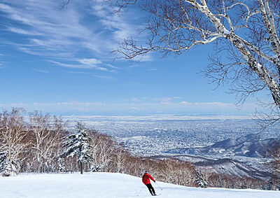 手稲山 約13.6km