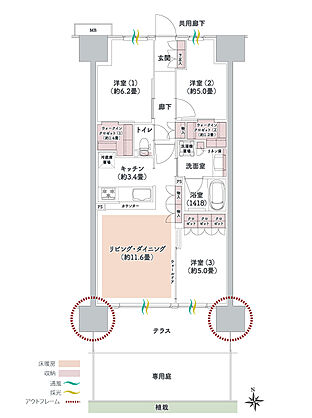 ウエリス八千代村上 間取り 【先着順】Fc3g