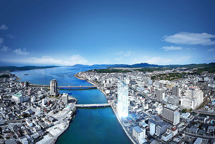 クレアホームズ松江大橋 外観