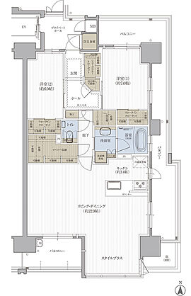 クレアホームズ松江大橋 間取り D【MENU PLAN2】