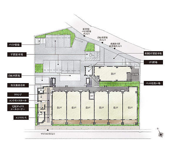 グランシエロ吉祥寺 共用部