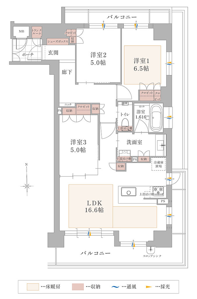 ザ・ハートフルストーリー西宮苦楽園 間取り D1
