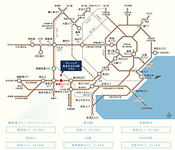 グレーシア海老名さがみ野テラス アクセス図