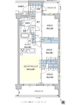 グレーシア海老名さがみ野テラス 間取り G
