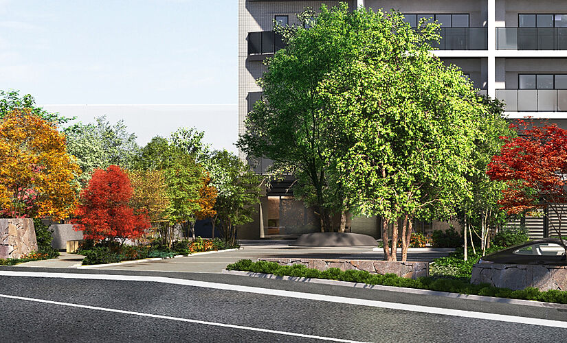 グレーシア海老名かしわ台 外観完成予想CG