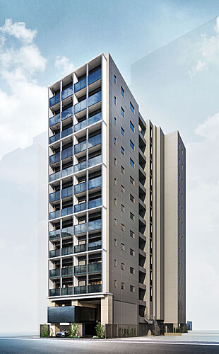 アトラス三田 外観完成予想CG