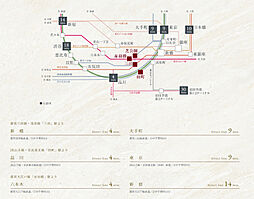アトラス三田 アクセス図