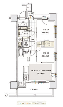 アトラス三田 間取り A