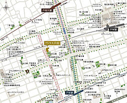 アトラス芦屋 現地案内図