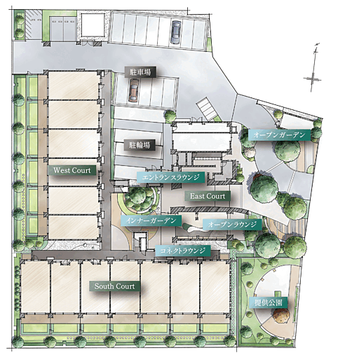 ビアレ北浦和 共用部