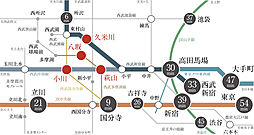 TOKYO LINK WITH TOWN PROJECT（東京リンクウィズタウンプロジェクト） アクセス図