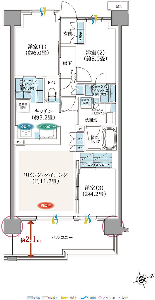 TOKYO LINK WITH TOWN PROJECT（東京リンクウィズタウンプロジェクト） 間取り F10