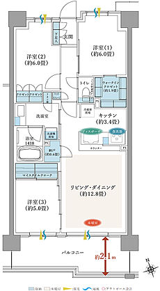 TOKYO LINK WITH TOWN PROJECT（東京リンクウィズタウンプロジェクト） 間取り A9