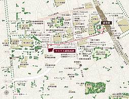 ウエリス浦和高砂 現地案内図