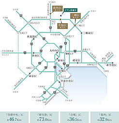 ビアレ新越谷 アクセス図