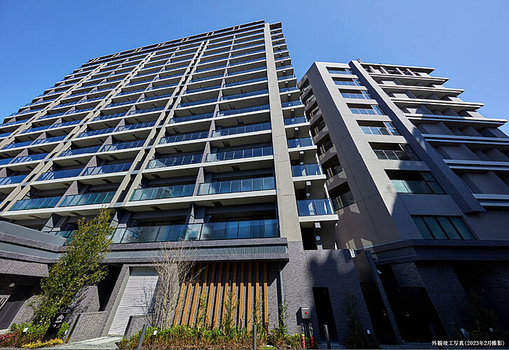 シティハウス武蔵野 外観竣工写真