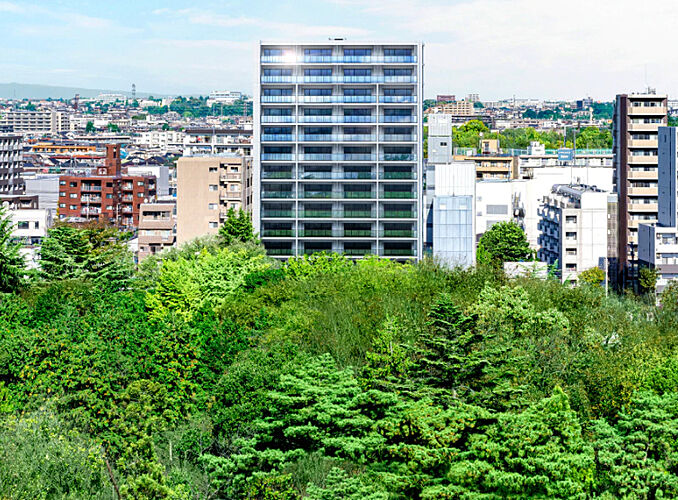 シティハウス府中八幡町 外観完成予想CGイラスト