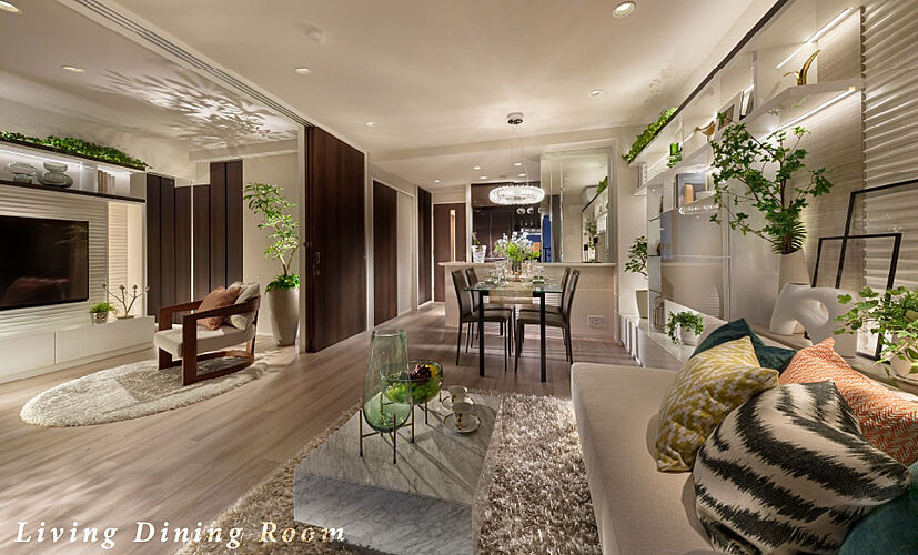 シティテラス柏 リビング・ダイニング