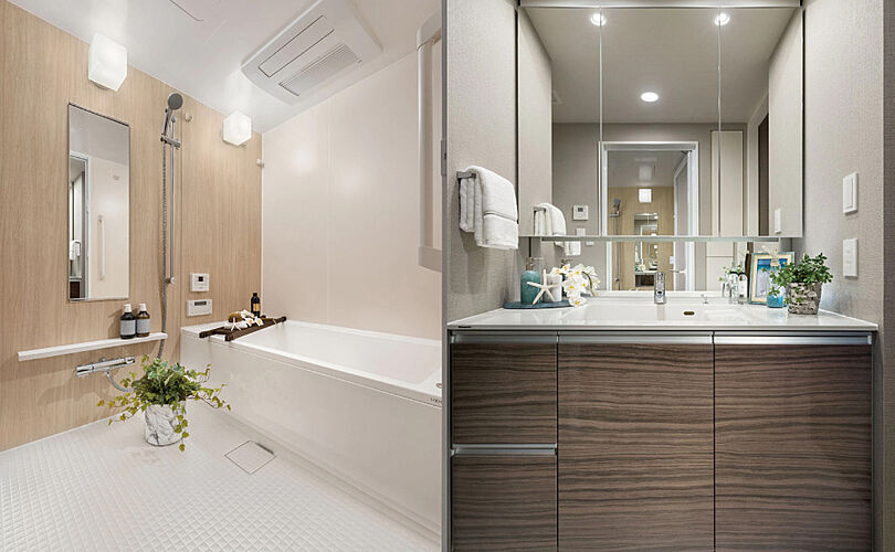 シティテラス稲毛海岸 バスルーム／パウダールーム