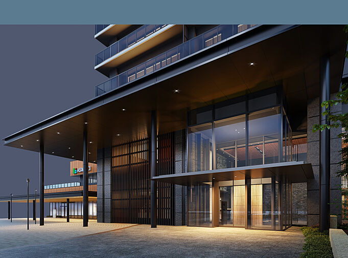 シティタワー古川橋 共用部