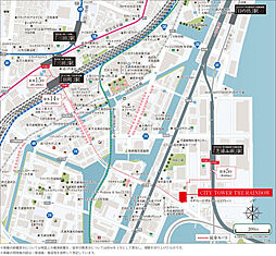 CITY TOWER THE RAINBOW 現地案内図