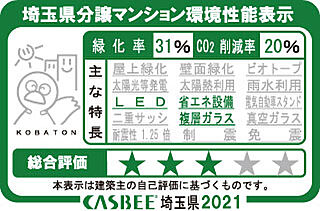 ソライエテラス　イースト 埼玉県分譲マンション環境性能表示