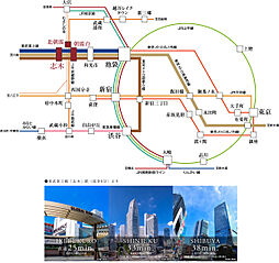 シティテラス志木 アクセス図