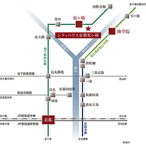 交通図