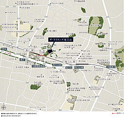 ザ・ライオンズ覚王山 現地案内図