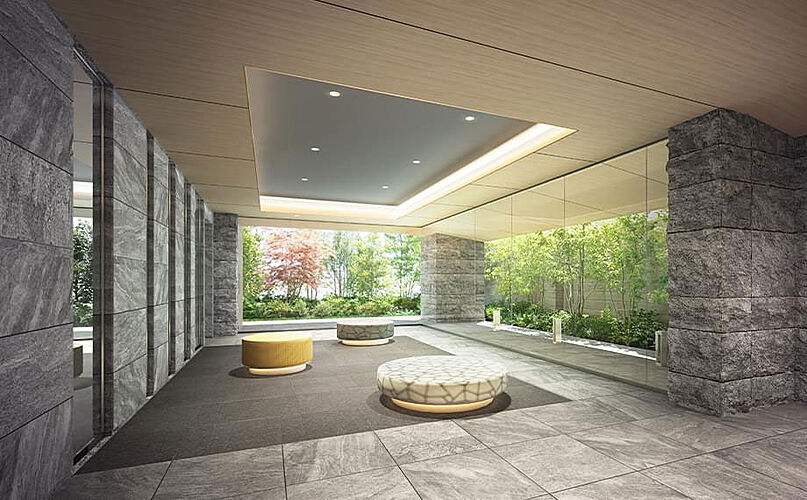 ザ・ライオンズ千林駅前 エントランスホール完成予想図