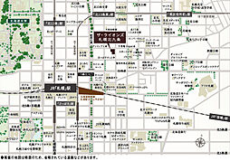 ザ・ライオンズ札幌北九条 現地案内図