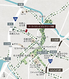 ザ・ライオンズ那覇新都心 モデルルーム案内図