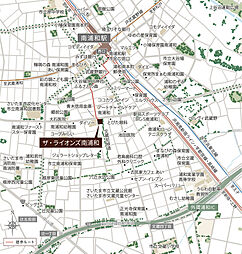 ザ・ライオンズ南浦和 現地案内図