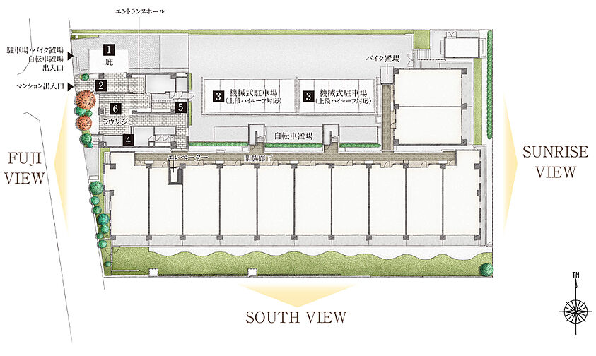 ブランズ横浜いずみ野 共用部