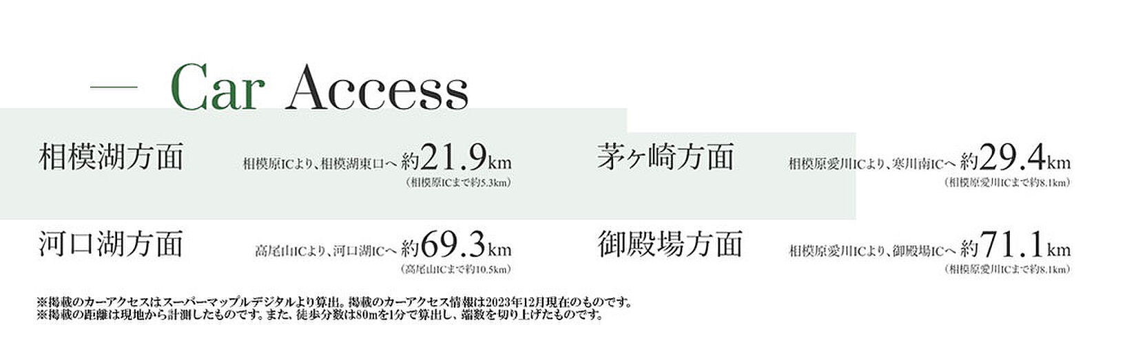 ブランズタワー橋本 アクセス図