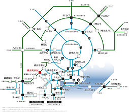ブランズ中央林間 アクセス図
