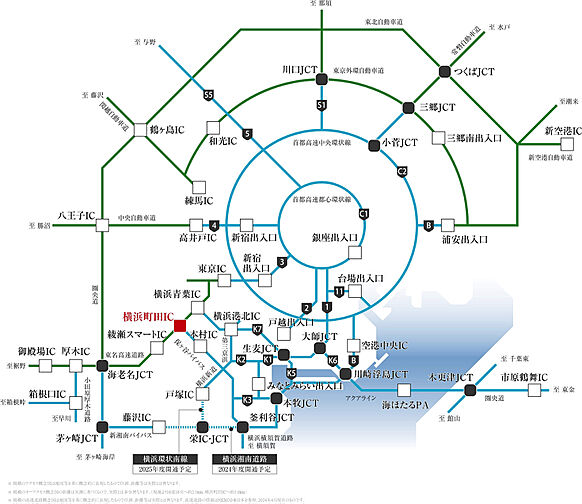 ブランズ中央林間 アクセス図