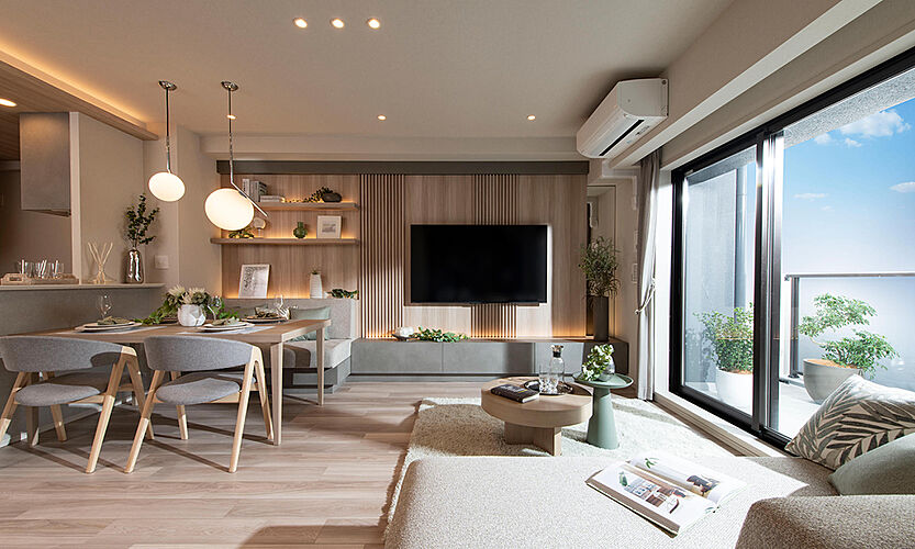 ブランズシティ東岸和田 リビング・ダイニング（Oタイプ）