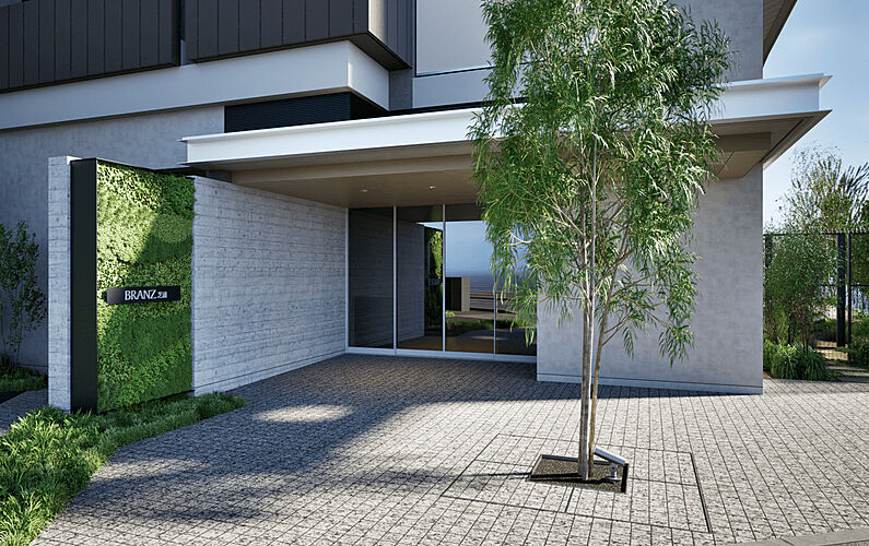 ブランズ芝浦 エントランス完成予想CG※2