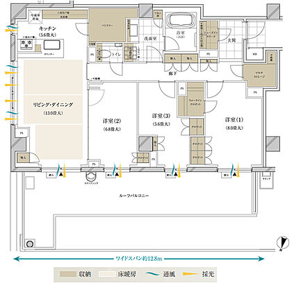 ブランズ西小山 間取り N