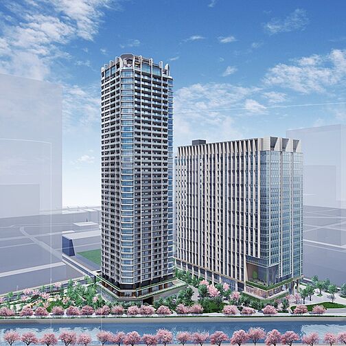 ブランズタワー大崎 外観