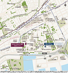 Brillia 神戸旧居留地 モデルルーム案内図