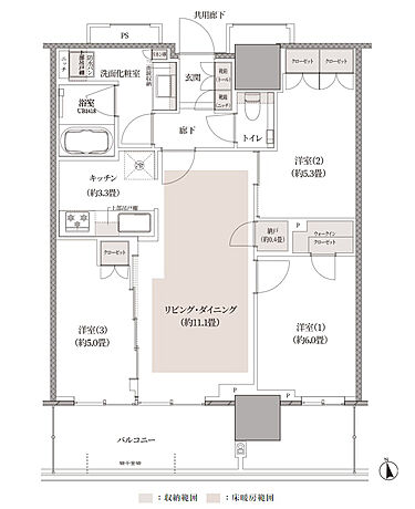 プラウドタワー小岩ファースト 間取り一覧 オウチーノ 新築マンション 分譲マンション Hn