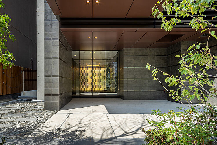 プラウド勾当台公園ディアージュ ( 第4期 2次 ) エントランス（竣工写真）