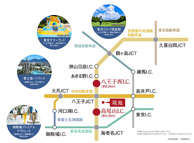 オハナ高尾 ( 第2期 3次 ) アクセス図