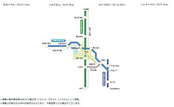 プラウドタワー郡山 ( 第4期 ) アクセス図