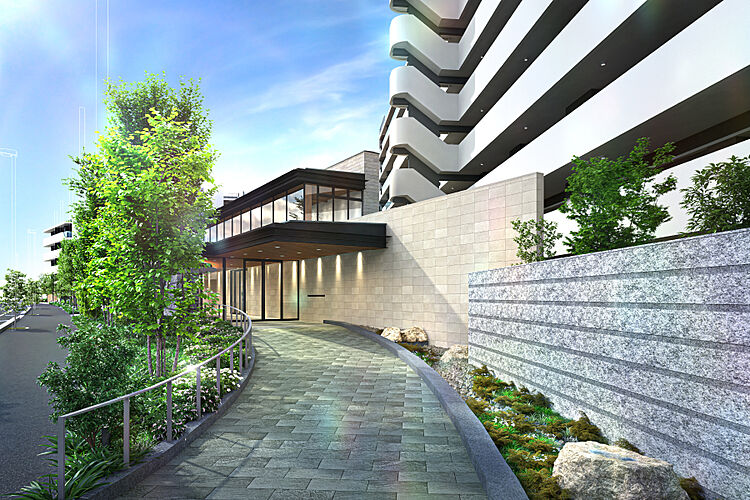 プラウドシティ所沢 ( 第2期 4次 ) レインガーデン完成予想図