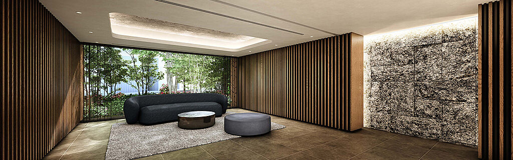 プラウド三鷹 ( 第2期 ) ラウンジ完成予想図