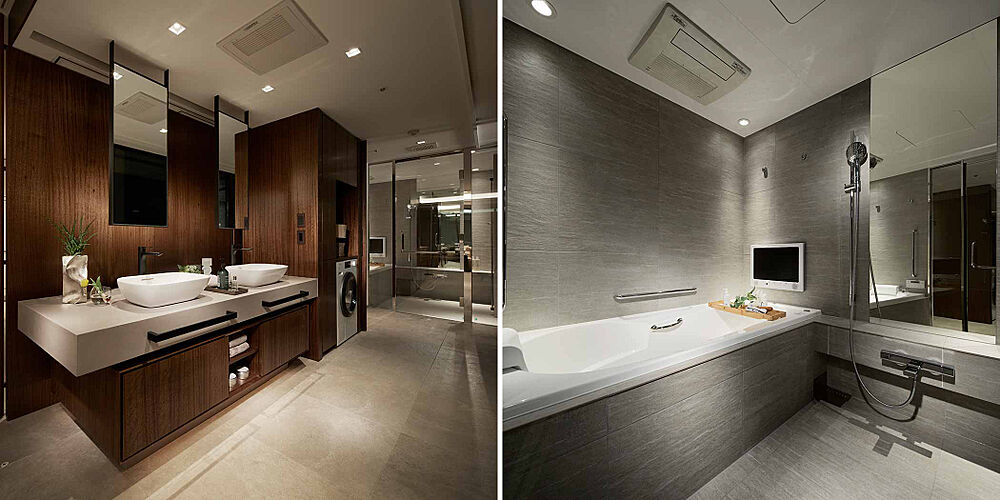 パークコート　ザ・三番町ハウス ドレッシングルーム・バスルーム